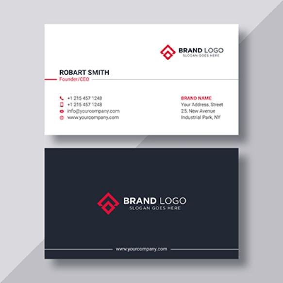 Modern Simple Business Card Print