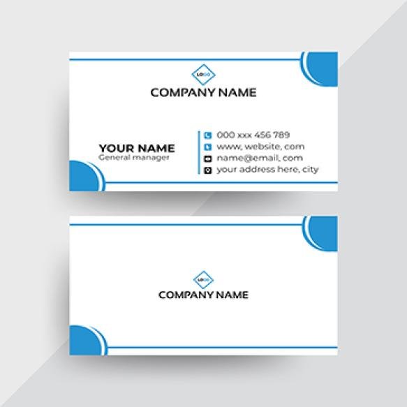 Modern Simple Professional Business Card Template Card Template