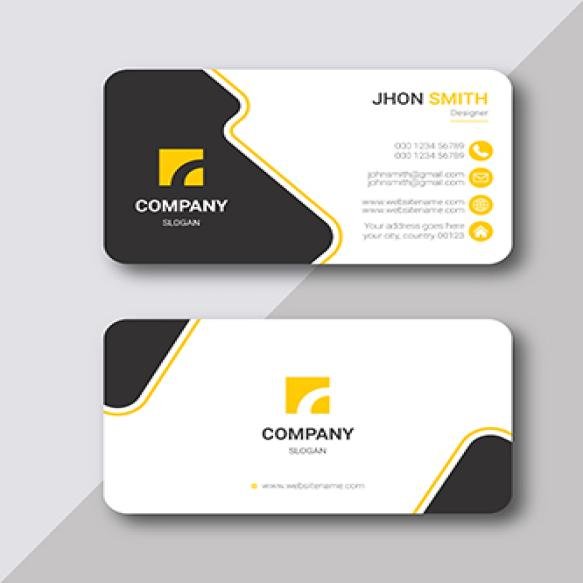 Premium Vector Unique Corporate Business Card Design