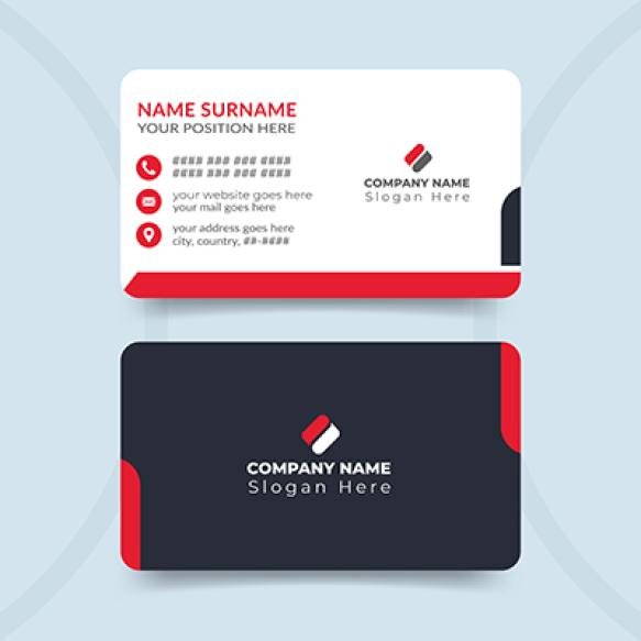Professional Clean Business Modern Card Template