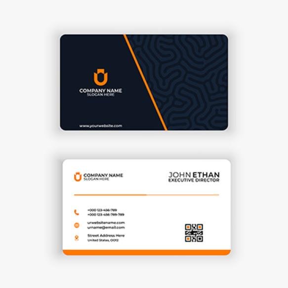 Professional Elegant Modern Business Card Design Template