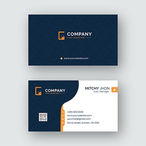 Professional Empower Modern Business Card Design Template