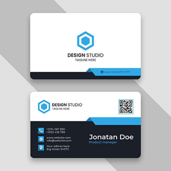 Psd Creative Elegant Company Business Card Template