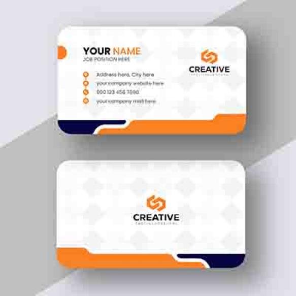Vector Creative Clean Modern Business Card (2)