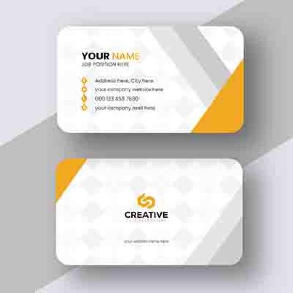 Vector Creative Clean Modern Business Card (4)