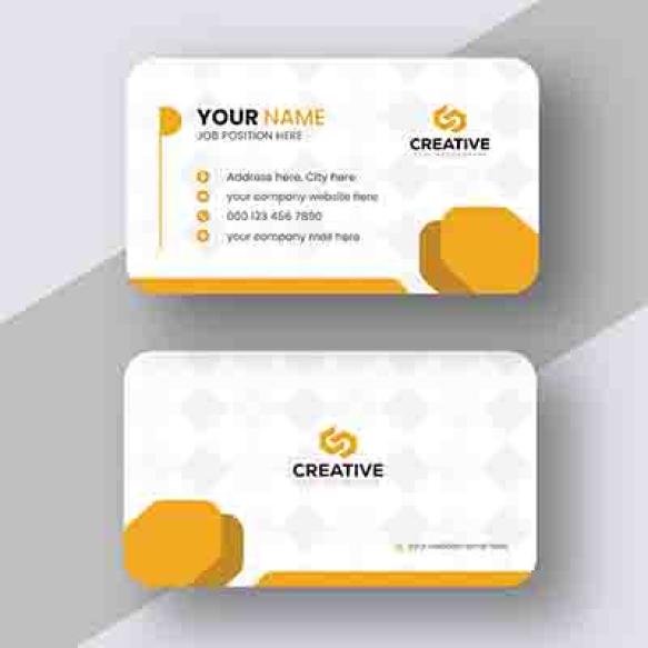 Vector Creative Clean Modern Business Card (5)