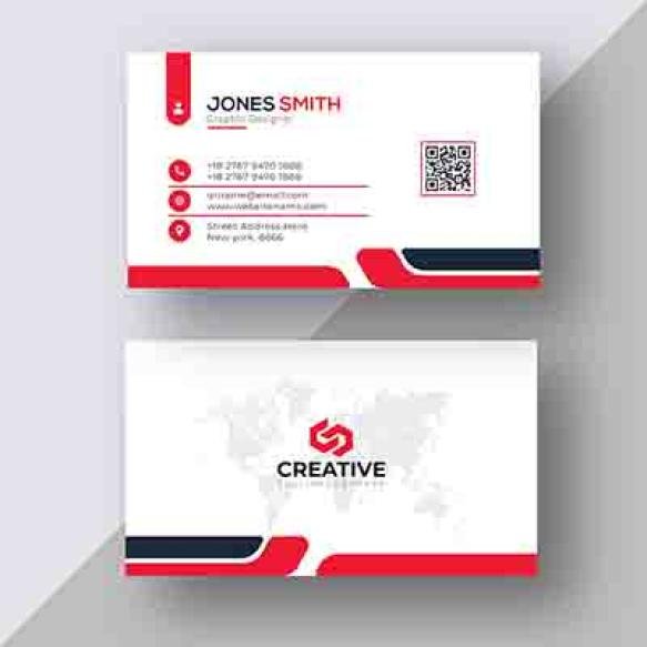 Vector Creative Clean Modern Business Card (8)
