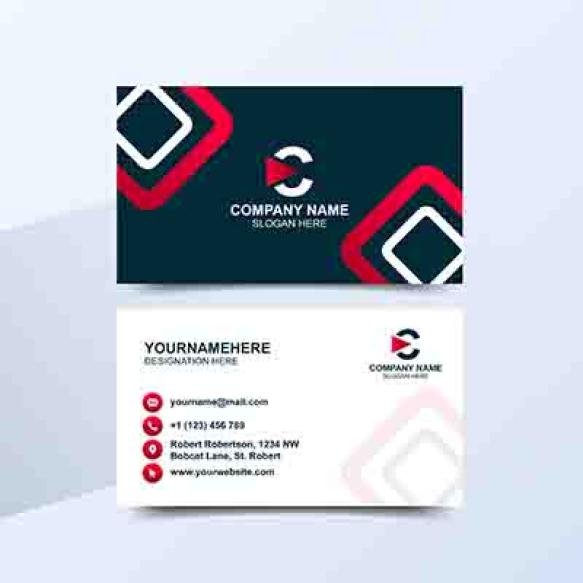 Vector Modern Clean Professional Business Card Template