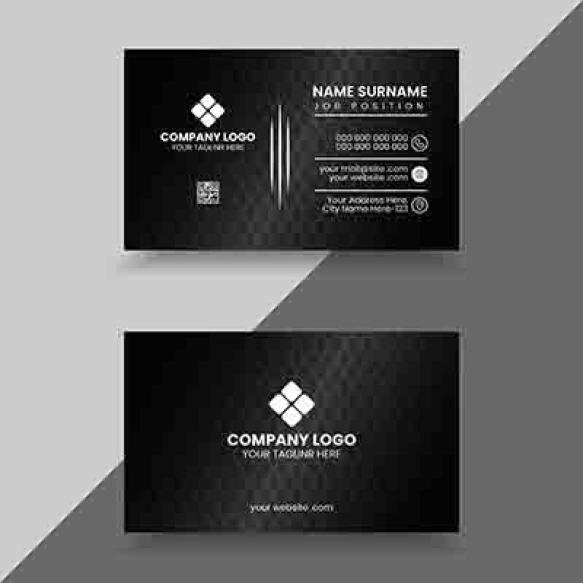 Vector Vector Modern Clean Professional Business Card Template