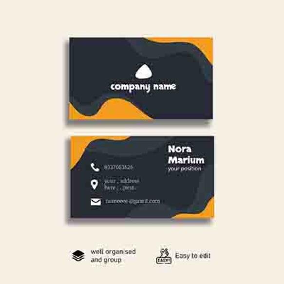 Vector Visit Card Bussiness Card Template Design