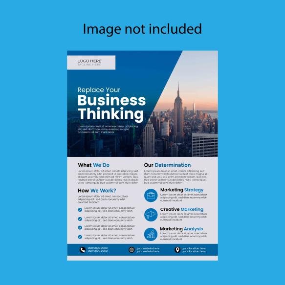Abstract Corporate Business Flyer Template