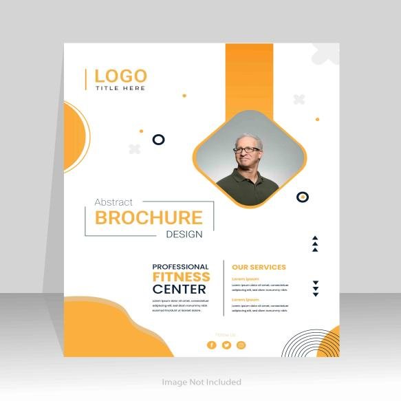 Brochure Flyer Cover A4 Page Template
