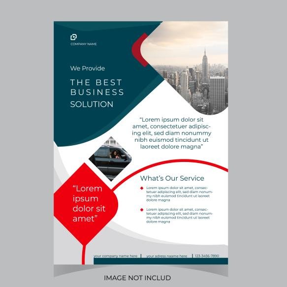 Business Conference Flyer Template Online Live Webinar Corporate Business Flyer Leaflet (2)
