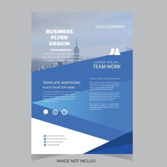 Business Conference Flyer Template Online Live Webinar Corporate Business Flyer Leaflet (3)
