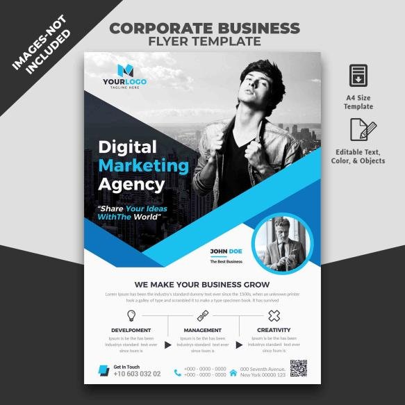 Business Promotional Poster Corporate Business