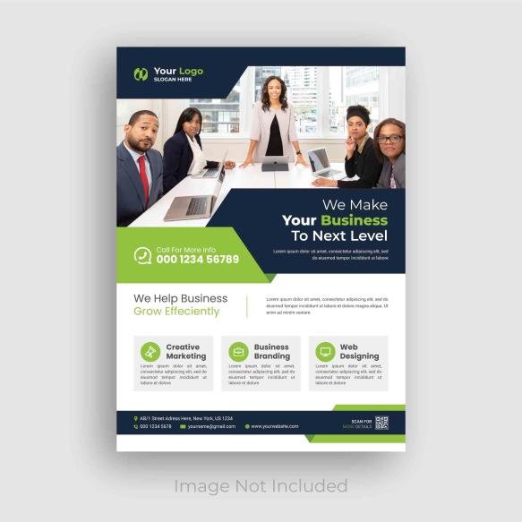 Corporate Business Flyer Professional Business Flyer Template