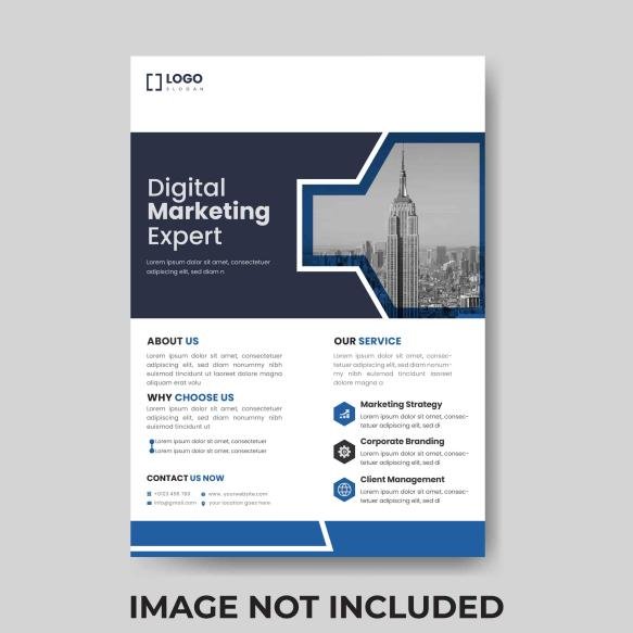 Corporate Business Flyer Template Digital Marketing Corporate Business Flyer Design Template