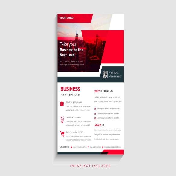 Corporate Business Flyer Template Vector