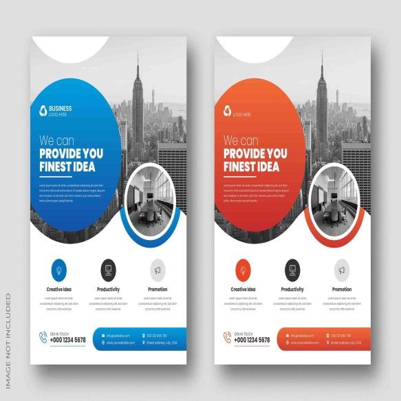 Corporate Business Multipurpose Flyer Design Brochure Cover Page Template