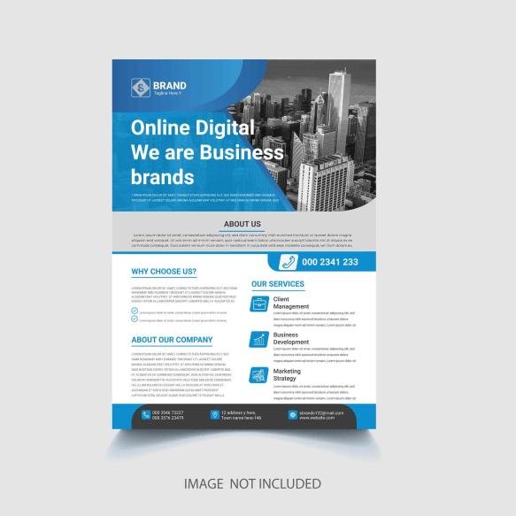 Creative Business Flayer Design Template 2023