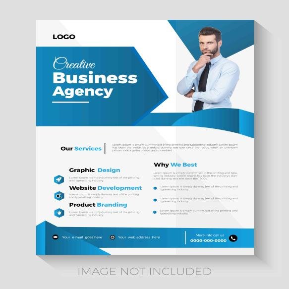 Creative Business Flyer Digital Marketing Design Template