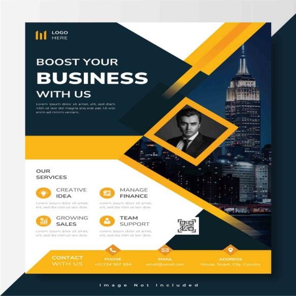 Creative Corporate Business Flyer Template Design