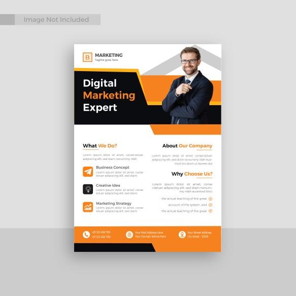 Creative Digital Marketing Agency Flyer Template (1)