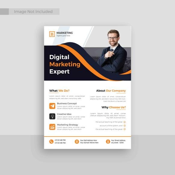 Creative Digital Marketing Agency Flyer Template