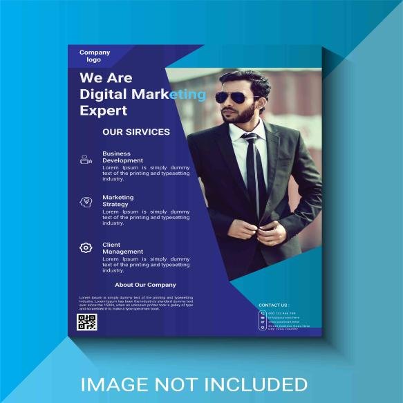Creative Modern Digital Flayer Design Template
