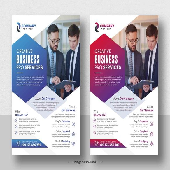 Digital Marketing Agency Corporate Business Flyer Brochure Design Template