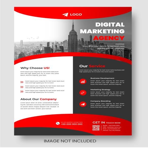 Digital Marketing Corporate Business Flyer Design Template (1)