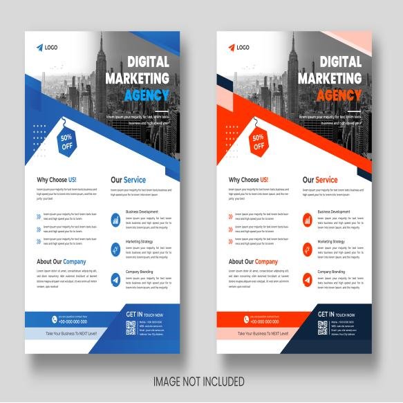 Digital Marketing Corporate Business Flyer Design Template (3)