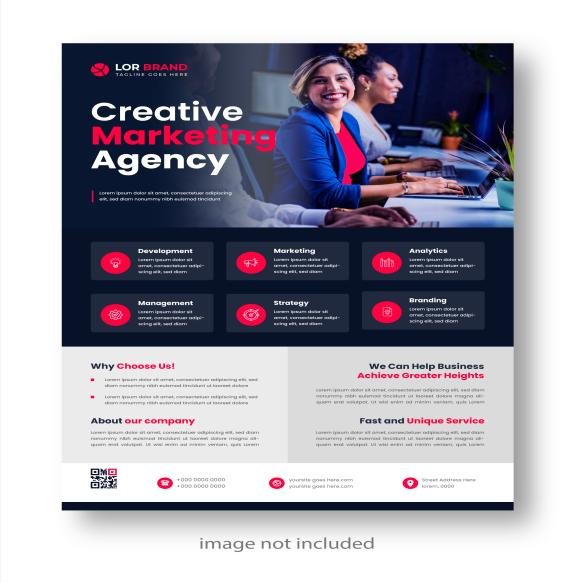 Digital Marketing Corporate Business Flyer Design Template (4)