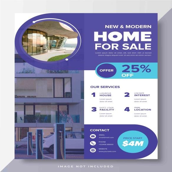 Home Sale Flyaer Cover