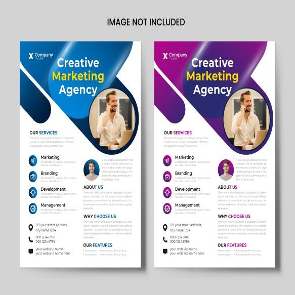 Modern Corporate Business Flyer Template Creative Marketing Agency (10)
