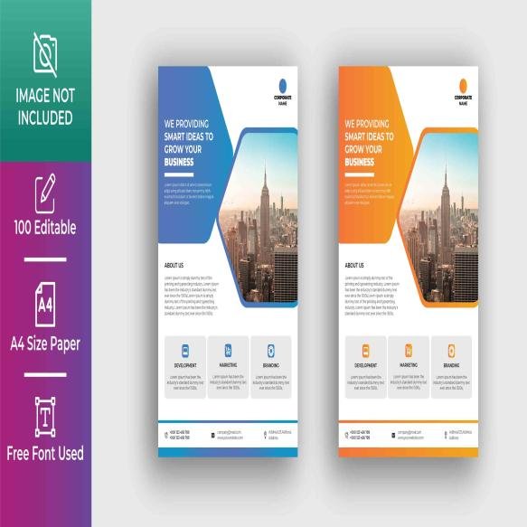 Modern Corporate Flyer Design Template