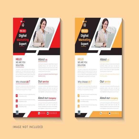 Modern Creative Corporate Business Flyer Template Design