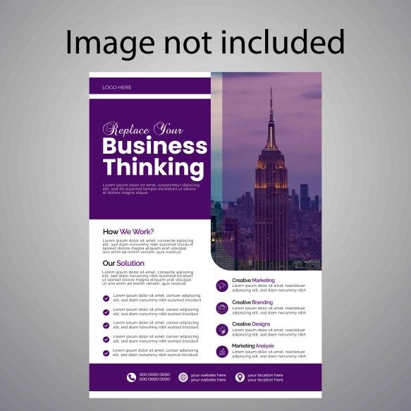 Modern Digital Marketing Agency Flyer Template Business Flyer Design Template