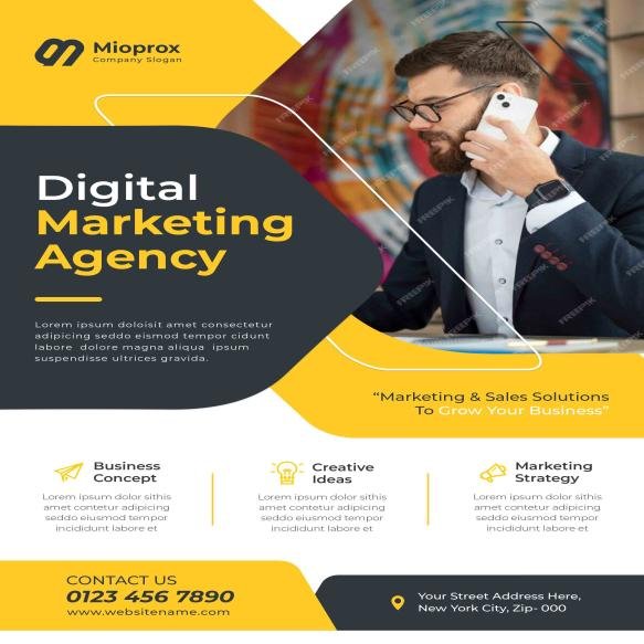 Poster Digital Marketing Company Called Digital Marketing