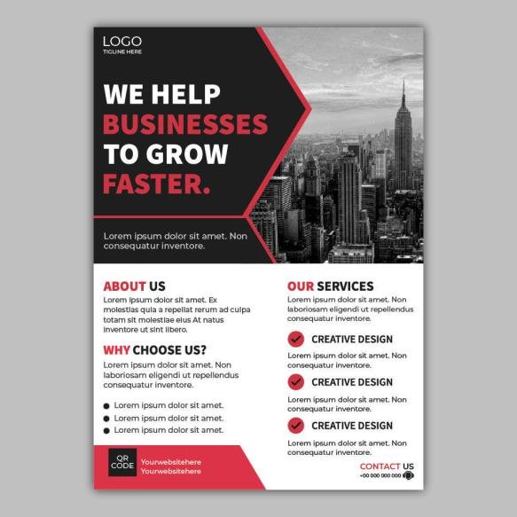 Professional Modern Business Poster Design Template