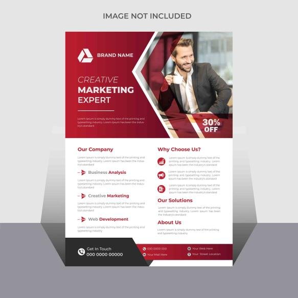 Vector Corporate Creative Business Flyer Template