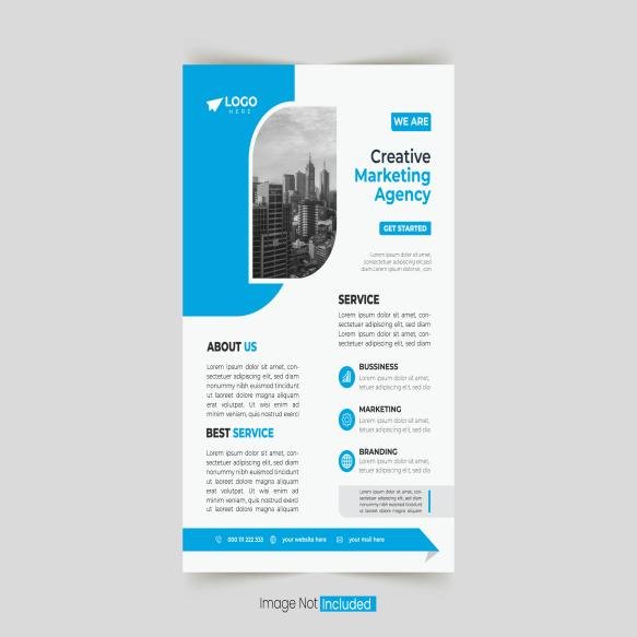 Vector Corporate Modern Business Flyer Design Template (1)