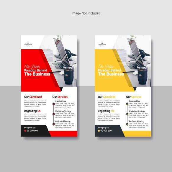 Vector Corporate Modern Professional Business Flyer Design Template