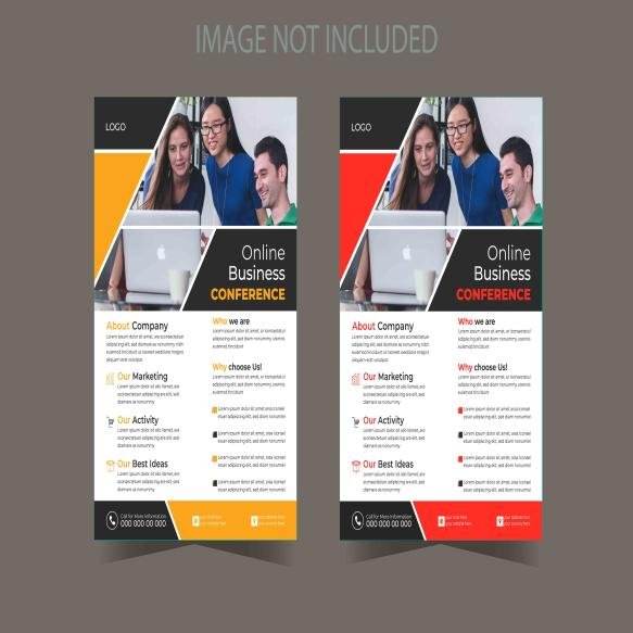 Vertical Business Flyer Template