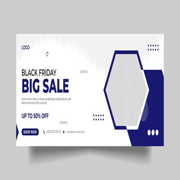 Black Friday Facebook Cover Page