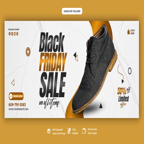 Black Friday Super Sale Facebook Cover Template (3)