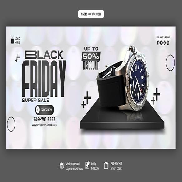 Black Friday Super Sale Facebook Cover Template (6)