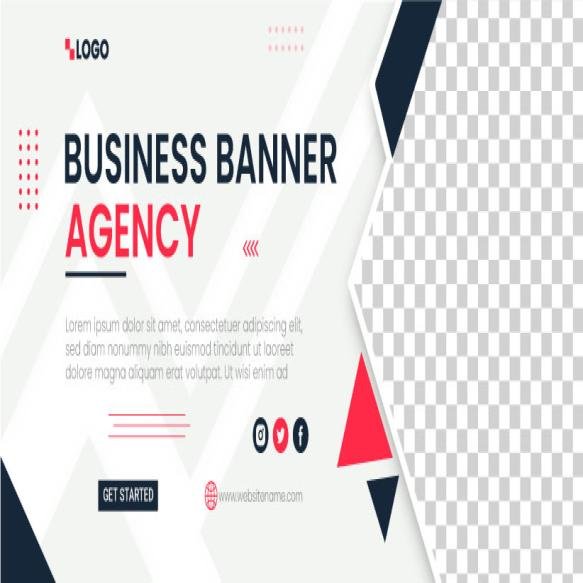 Business Banner Agency Facebook Cover Web Banner Template