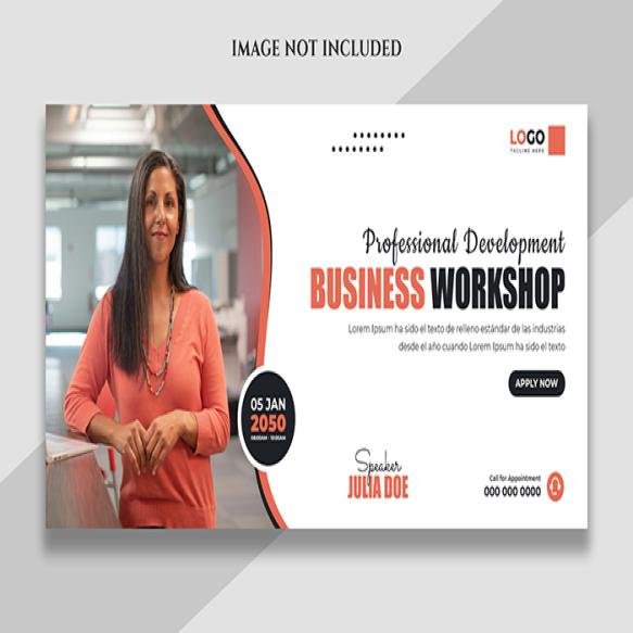 Business Conference Corporate Social Media Cover Banner Facebook Cover Template (1)