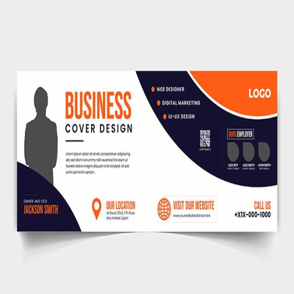 Business Cover Company Social Media Banner Design Template Facebook